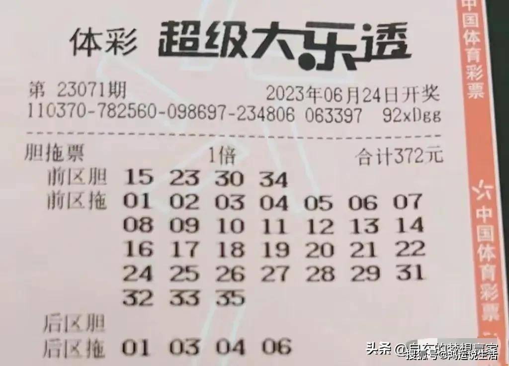 体育彩票大乐透中奖查询，23072号背后的故事与期待