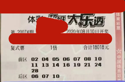 2021年10月6日大乐透开奖公告，梦想与幸运的碰撞