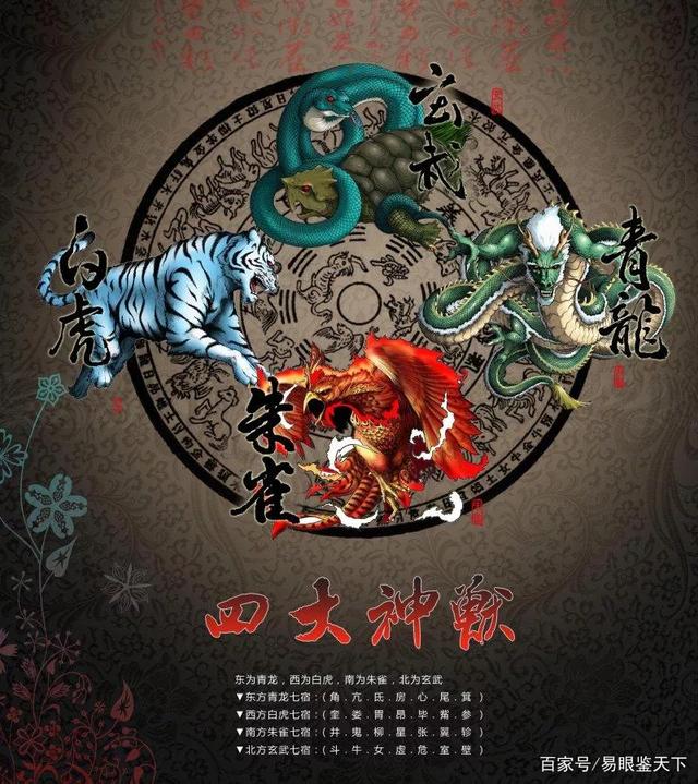 探索四大神兽的奥秘，一句定三码的神秘传说