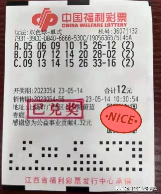 今日双色球开奖号码查询，揭秘幸运的瞬间